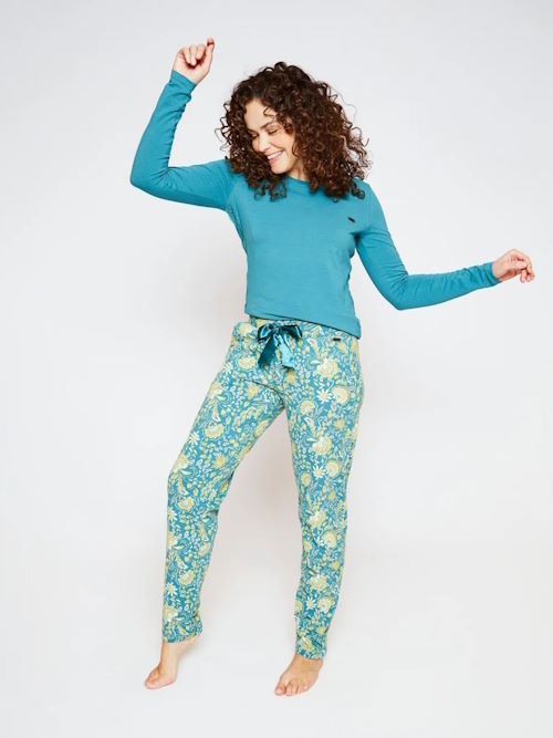 Charlie Choe Funky Nights aqua sleep shirt Charlie Choe Funky Nights aqua sleep shirt