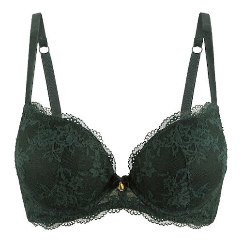 LingaDore Garden Green green push up bra LingaDore Garden Green green push up bra