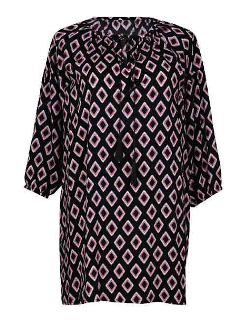 Rosa Faia Swimwear Papanui black/print tunic Rosa Faia Swimwear Papanui black/print tunic