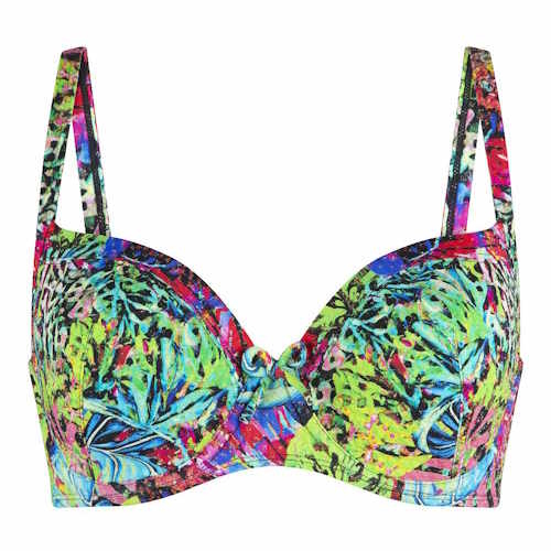 LingaDore Beach Crazy  multicolor padded bikini bra LingaDore Beach Crazy  multicolor padded bikini bra