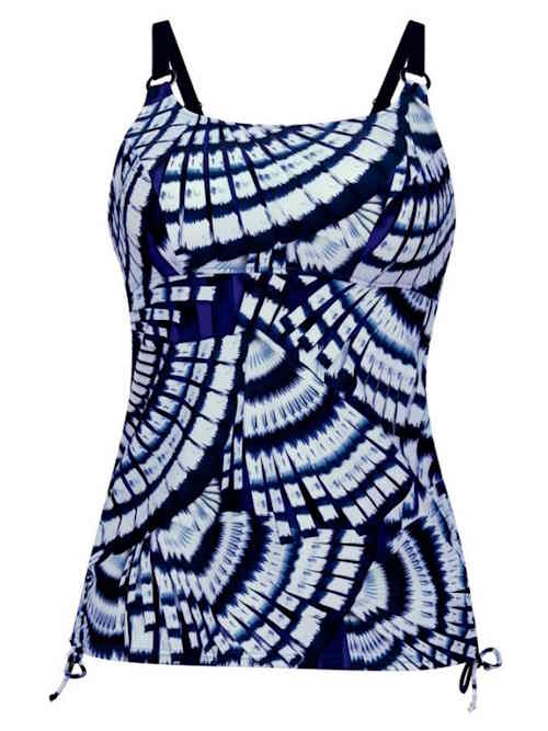 Anita Care Kimba blue/print prosthetic tankini Anita Care Kimba blue/print prosthetic tankini