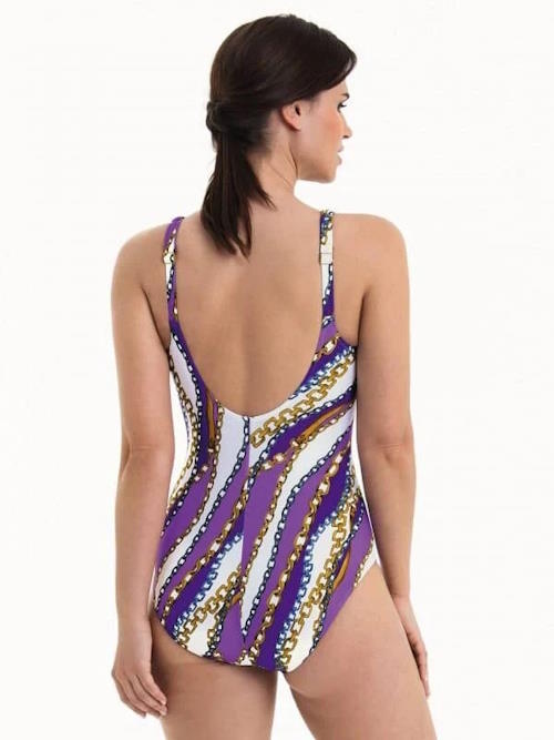 Anita Swimwear Arina purple/print bathingsuit Anita Swimwear Arina purple/print bathingsuit