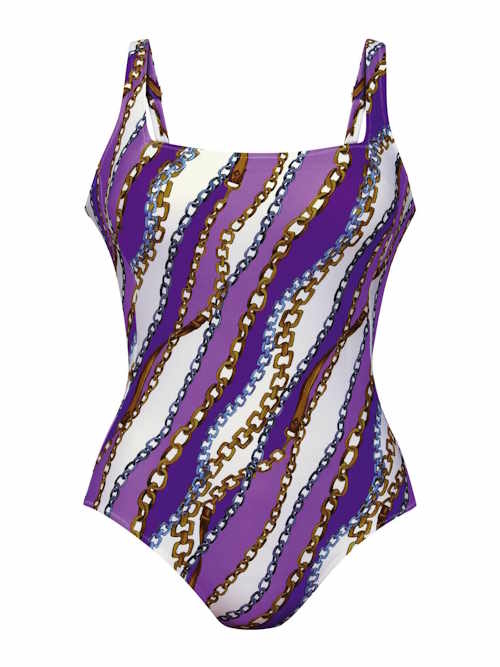 Anita Swimwear Arina purple/print bathingsuit Anita Swimwear Arina purple/print bathingsuit