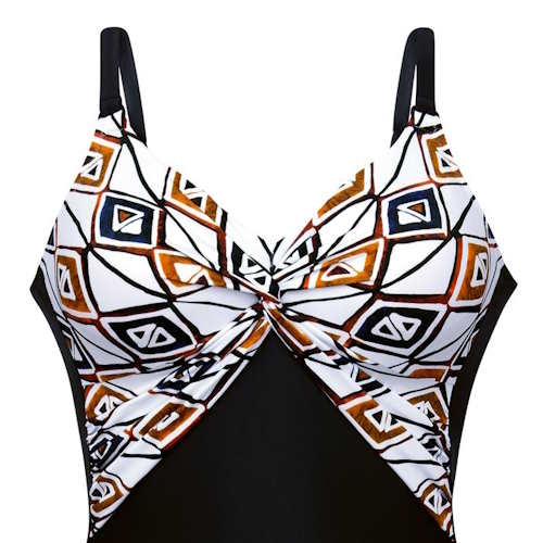 Anita Swimwear Adele black/brown bathingsuit Anita Swimwear Adele black/brown bathingsuit