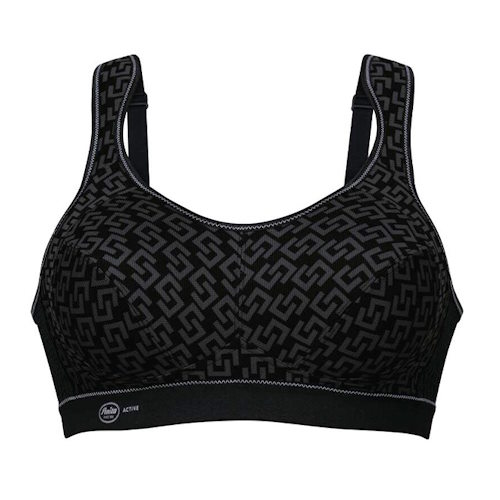 Anita Active Extreme Control black/print sport bra Anita Active Extreme Control black/print sport bra