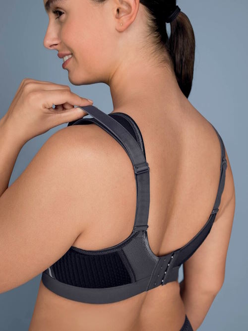 Anita Active Extreme Control Plus black/grey sport bra Anita Active Extreme Control Plus black/grey sport bra