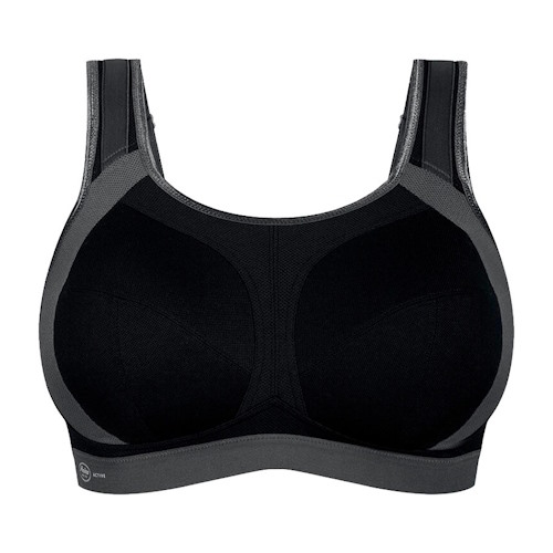 Anita Active Extreme Control Plus black/grey sport bra Anita Active Extreme Control Plus black/grey sport bra