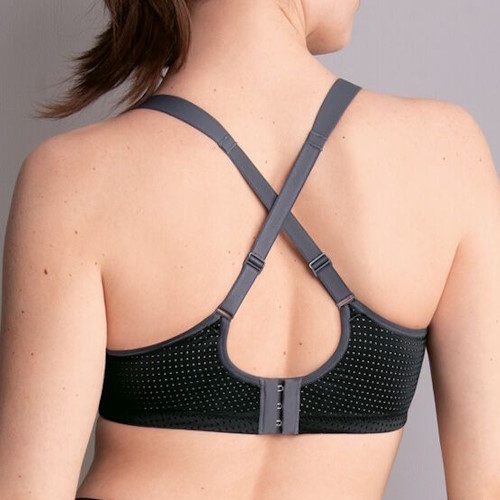 Anita Active Performance wireX black/grey sport bra Anita Active Performance wireX black/grey sport bra