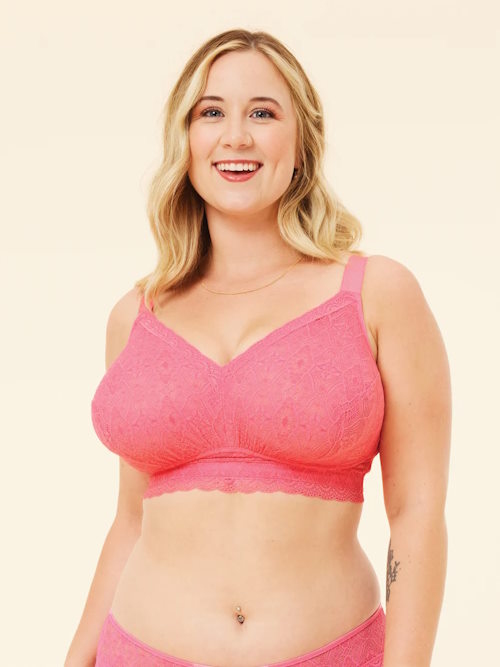 Sugar Candy Bestie hot pink wireless bra Sugar Candy Bestie hot pink wireless bra