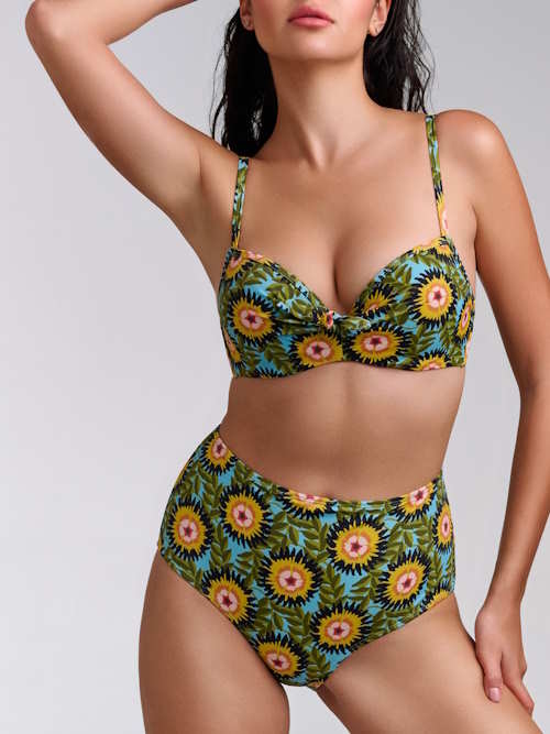 Marlies Dekkers Swimwear Bellini green/print push up bikini bra Marlies Dekkers Swimwear Bellini green/print push up bikini bra