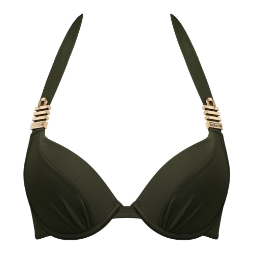 Marlies Dekkers Swimwear Royal Navy khaki push up bikini bra Marlies Dekkers Swimwear Royal Navy khaki push up bikini bra