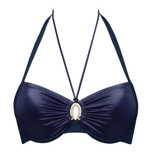 Marlies Dekkers Swimwear Jet Set navy blue push up bikini bra Marlies Dekkers Swimwear Jet Set navy blue push up bikini bra