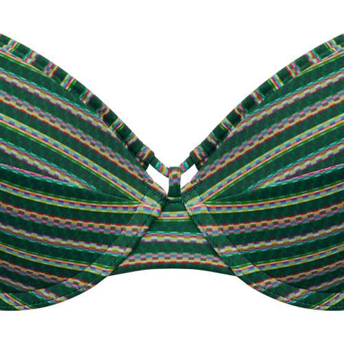 Marlies Dekkers Swimwear Holi Vintage green/print push up bikini bra Marlies Dekkers Swimwear Holi Vintage green/print push up bikini bra
