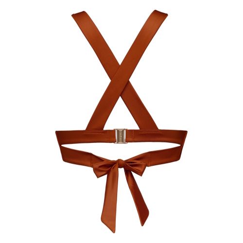 Marlies Dekkers Swimwear Cache Coeur orange padded bikini bra Marlies Dekkers Swimwear Cache Coeur orange padded bikini bra