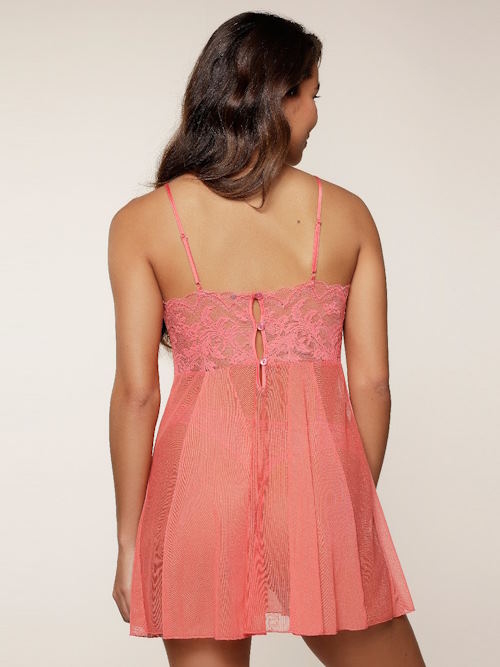 LingaDore Night Spiced Coral spiced coral slipdress LingaDore Night Spiced Coral spiced coral slipdress