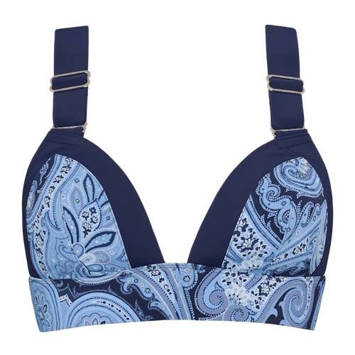 Marlies Dekkers Swimwear Cache Coeur blue/print padded bikini bra Marlies Dekkers Swimwear Cache Coeur blue/print padded bikini bra