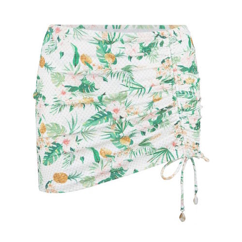 LingaDore Beach Tropical Botanic white/print skirt LingaDore Beach Tropical Botanic white/print skirt