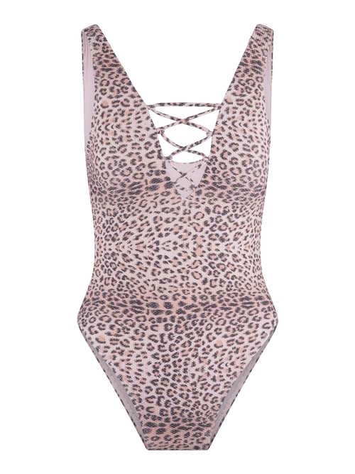LingaDore Beach  Pink Leopard pink/print bathingsuit LingaDore Beach  Pink Leopard pink/print bathingsuit