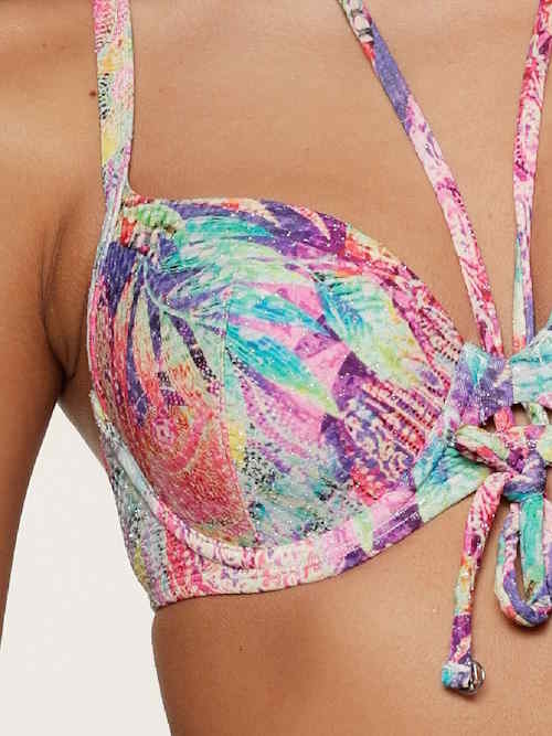 LingaDore Beach Shine bright multicolor/print padded bikini bra LingaDore Beach Shine bright multicolor/print padded bikini bra