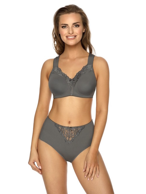 Viania Helga dark grey wireless bra Viania Helga dark grey wireless bra