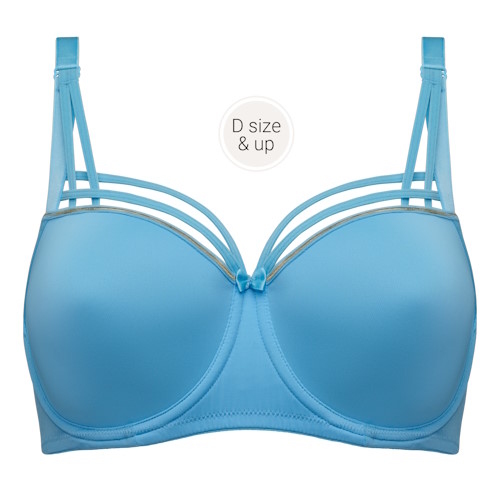 Marlies Dekkers Dame de Paris blue padded bra Marlies Dekkers Dame de Paris blue padded bra