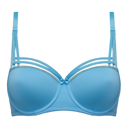 Marlies Dekkers Dame de Paris blue padded bra Marlies Dekkers Dame de Paris blue padded bra