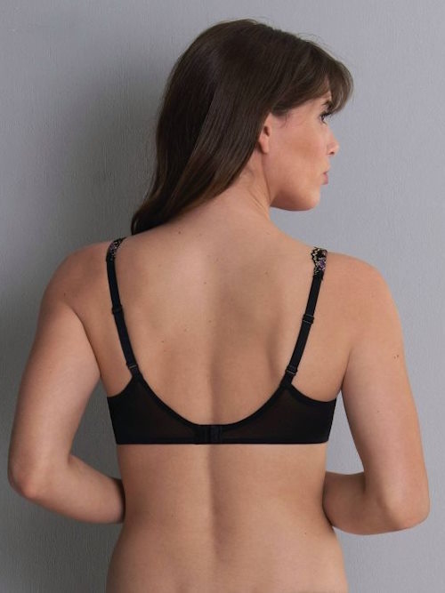 Rosa Faia Colette black non-padded bra Rosa Faia Colette black non-padded bra