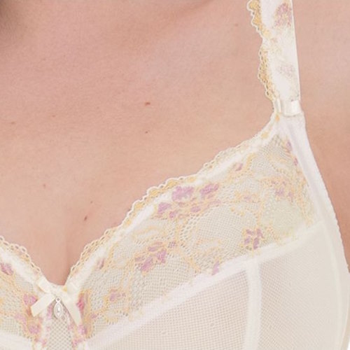 Rosa Faia Colette ivory non-padded bra Rosa Faia Colette ivory non-padded bra