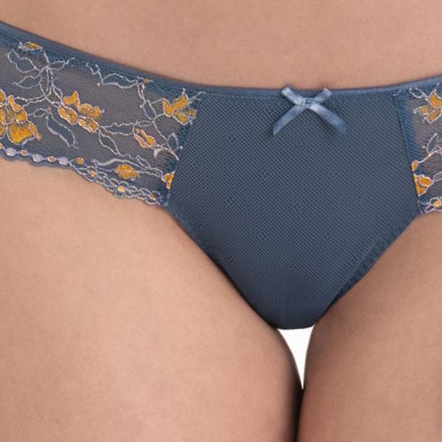 Rosa Faia Colette grey thong Rosa Faia Colette grey thong