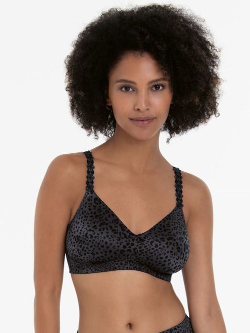 Rosa Faia Joy anthracite wireless bra Rosa Faia Joy anthracite wireless bra