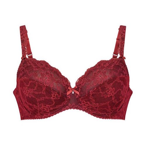 Rosa Faia Bobette bordeaux non-padded bra Rosa Faia Bobette bordeaux non-padded bra