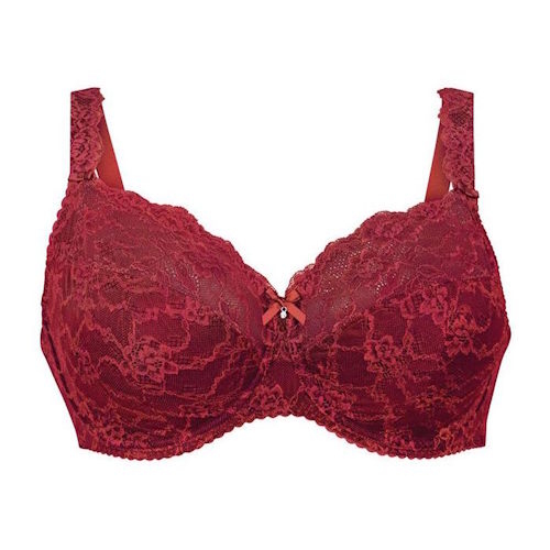 Rosa Faia Bobette bordeaux non-padded bra Rosa Faia Bobette bordeaux non-padded bra