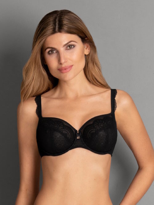 Rosa Faia Selma black non-padded bra Rosa Faia Selma black non-padded bra