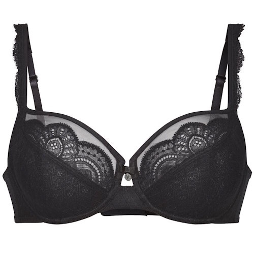 Rosa Faia Selma black non-padded bra Rosa Faia Selma black non-padded bra