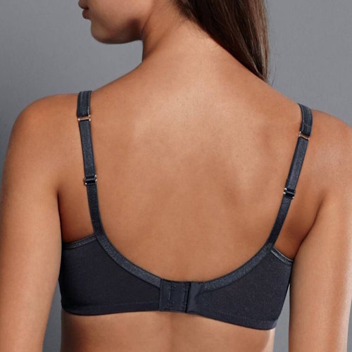 Rosa Faia Fleur anthracite wireless bra Rosa Faia Fleur anthracite wireless bra