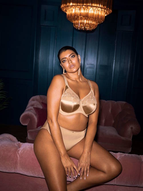 Elomi Cate hazelnut non-padded bra Elomi Cate hazelnut non-padded bra