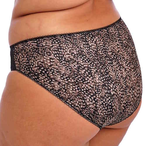 Elomi Morgan black/print brief Elomi Morgan black/print brief