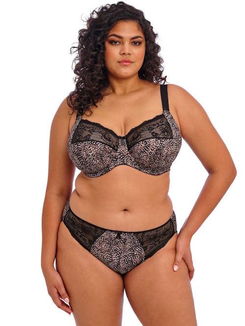 Elomi Morgan black/print brief Elomi Morgan black/print brief