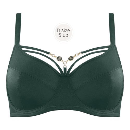 Marlies Dekkers Untameable Teuta green non-padded bra Marlies Dekkers Untameable Teuta green non-padded bra