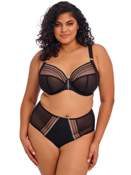 Elomi Matilda black non-padded bra Elomi Matilda black non-padded bra