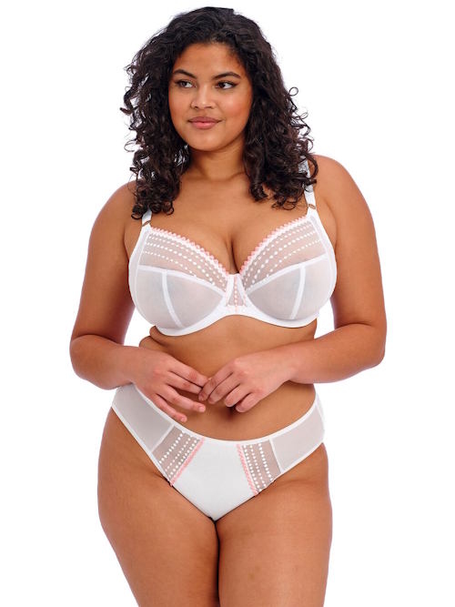 Elomi Matilda white non-padded bra Elomi Matilda white non-padded bra
