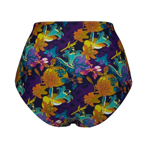 Marlies Dekkers Swimwear Acapulco purple/print bikini brief Marlies Dekkers Swimwear Acapulco purple/print bikini brief