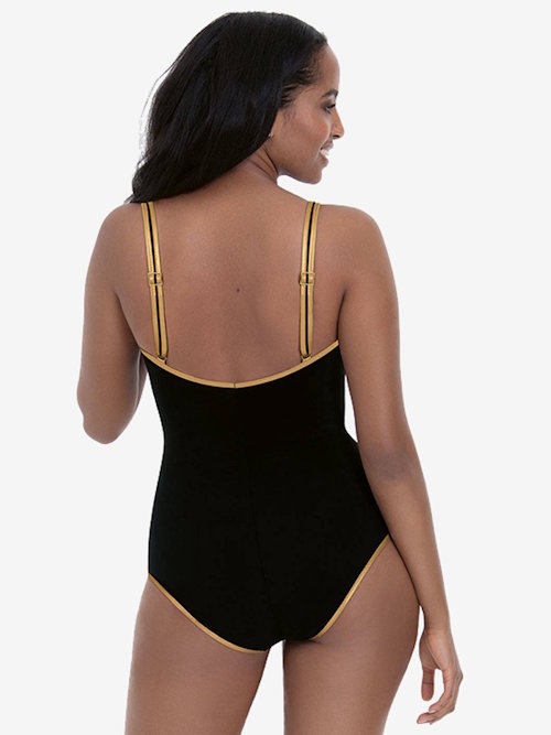 Anita Swimwear Jolina black/gold bathingsuit Anita Swimwear Jolina black/gold bathingsuit