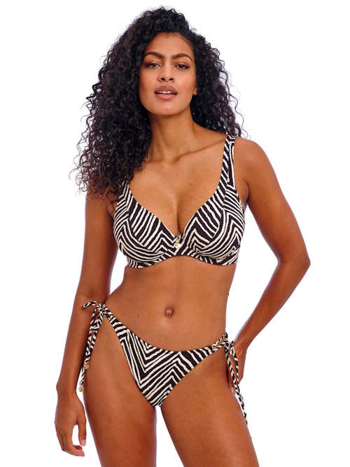 Freya Swim Fiji Falls black padded bikini bra Freya Swim Fiji Falls black padded bikini bra
