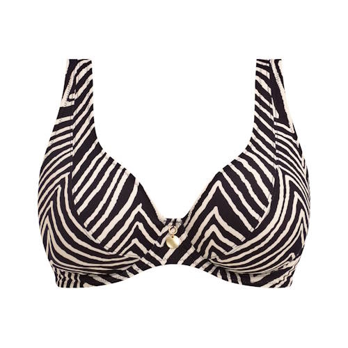 Freya Swim Fiji Falls black padded bikini bra Freya Swim Fiji Falls black padded bikini bra