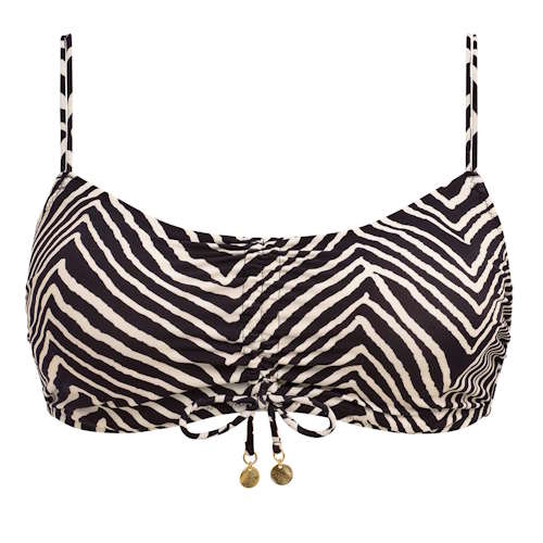 Freya Swim Fiji Falls black soft-cup bikini bra Freya Swim Fiji Falls black soft-cup bikini bra