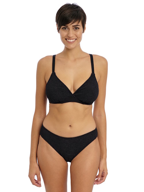 Freya Swim Ibiza Waves black soft-cup bikini bra Freya Swim Ibiza Waves black soft-cup bikini bra