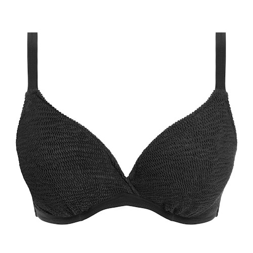 Freya Swim Ibiza Waves black soft-cup bikini bra Freya Swim Ibiza Waves black soft-cup bikini bra