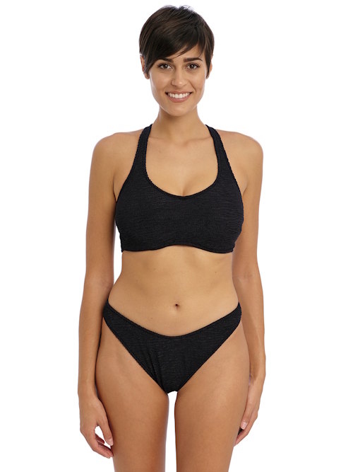 Freya Swim Ibiza Waves black soft-cup bikini bra Freya Swim Ibiza Waves black soft-cup bikini bra