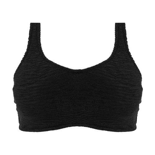 Freya Swim Ibiza Waves black soft-cup bikini bra Freya Swim Ibiza Waves black soft-cup bikini bra